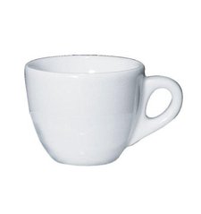 Чашка 75 мл. порцелянова, біла espresso Verona-Thicker, Ancap