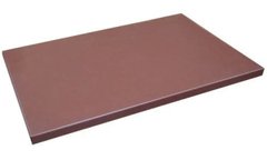 Доска разделочная 50х35х2 см. Durplastics, пластиковая коричневая (PE5AM50352)