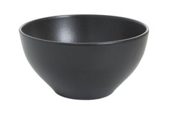 Салатник круглий 550 мл., 14 см. фарфоровий, чорний у крапку Seasons Black