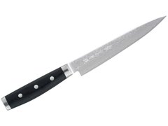 Кухонний ніж для нарізки 18 см. Gou Yaxell із чорною ручкою Канва-Мікарта (37007)