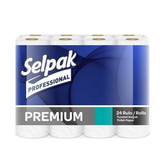 Туалетная бумага, целлюлоза, 3 слоя Selpak Pro Premium. 32761820