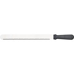 Нож кухонный для нарезки выпечки 30 см. Stalgast с черной пластиковой ручкой (253302)