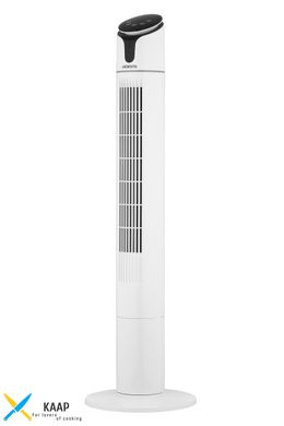 Напольный вентилятор колонного типа Ardesto FNT-R44X1WY22 50 Вт, высота 110 см, дисплей, таймер, пульт ДУ,