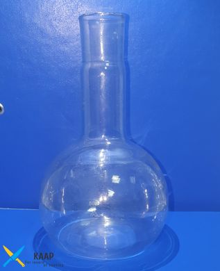 Колба химическая 500 мл стеклянная пласт с широким горлом П-3-500-34 ХС ТУ 3 Украина 14307481.014-95