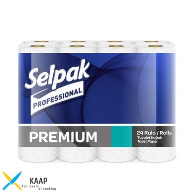 Туалетний папір, целюлоза, 3 шари Selpak Pro Premium. 32761820