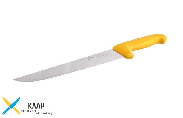 Кухонний ніж обвалочний IVO Europrofessional 26 см жовтий професійний (41061.26.03)
