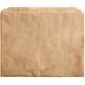 Пакет паперовий з бічною складкою для картоплі фрі 13х13х3 см., 52 г/м2, 2000 шт/ящ жиростійкий, бурий