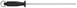 Мусат для заточки ножей 30 см, черная ручка с петелькой FoREST (370530)