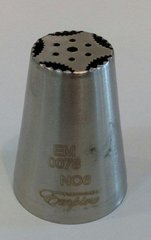 Насадка кондитерская нержавеющая "Тюльпан бархатный" H 42 мм (шт)