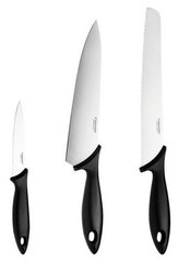 Набор ножей Fiskars Essential Starter, 3шт, блистер Fiskars
