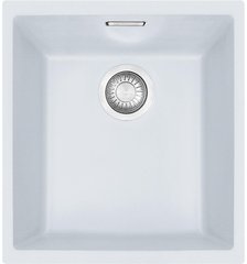 Кухонна мийка Sirius SID 110-34/144.0649.550/тектонайт/365х440х200/монтаж під стільницю/білий Franke 144.0649.550