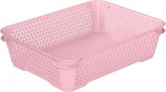 Ящик для зберігання mini basket А-5 рожевий 372.1
