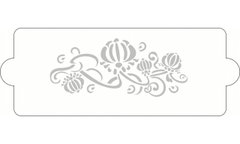 Трафарет для декорирования 34,7х12,7 см "Цветок" Martellato