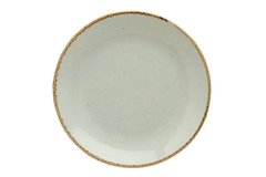 Тарілка кругла 24 см. порцелянова, сіра Seasons Gray, Porland