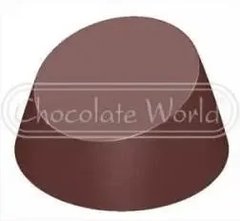 Форма для шоколаду 29x29x15 мм, 21 шт. "Тріо" Chocolate World
