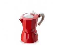 Гейзерная GAT ROSSANA кофеварка красная на 3 чашки (103103 красная)