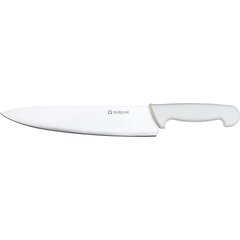 Кухонний ніж кухарський 25 см. Stalgast з білою пластиковою ручкою (281255)