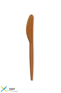Нож одноразовый 17 см., 100 шт/уп древесинное волокно "Forest"