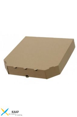 Коробка для пирогов из гофр картона бурая 310х30х60 мм.