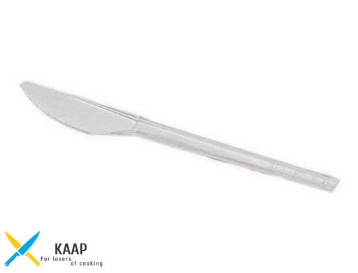 Нож одноразовый 170 мм (17 см) 100 шт/уп стеклоподобный FF SUPER