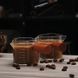 Стопка мірна для кави-соусник 75-120 мл скляна з ручкою поділка по 15 мл 102-130