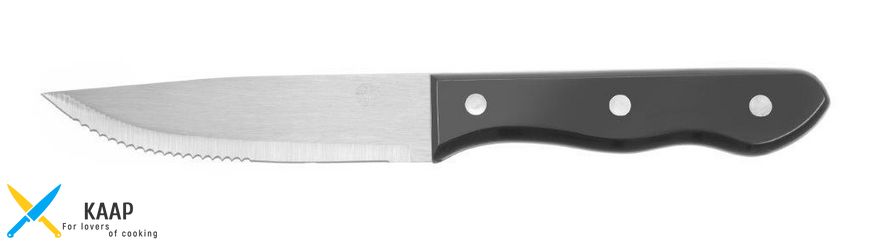 Набір ножів для стейків 6 шт. 25 см. із пластиковою ручкою
