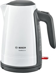 Электрочайник Bosch, 1.7л, пластик, белый