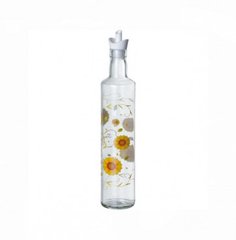 Пляшка для олії та оцту з дозатором 500мл Соняшник Everglass 13000-D1