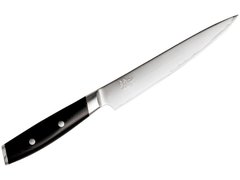 Кухонний ніж для нарізки 18 см. MON, Yaxell із чорною ручкою Канва-Мікарта (36307)