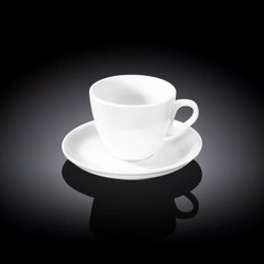 Чашка кавова&блюдце Wilmax 110 мл WL-993174