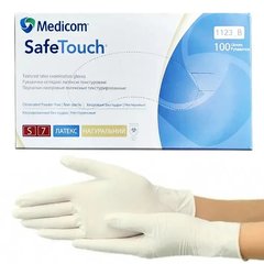 Перчатки одноразовые латекс Safe-Touch 100 шт S