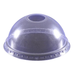 Крышка для ПЕТ стакана купол с отверстием РК-960 (forPP) H 1000 шт 52703