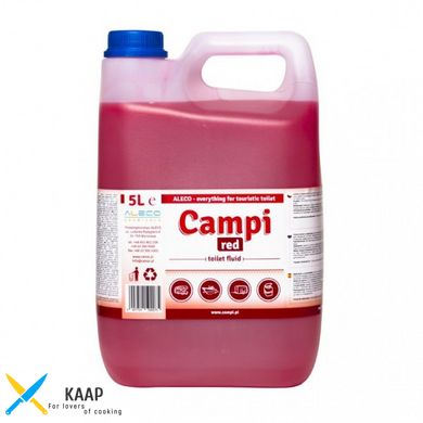 Средство для биотуалетов Campi Red, 5л. CAMPI RED 5L
