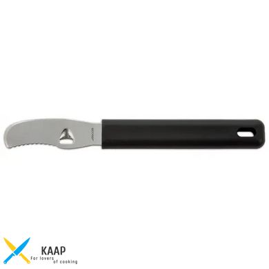 Нож кухонный для чистки цитрусовых 6,5 см. Arcos с черной пластиковой ручкой (616600)