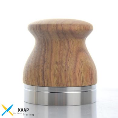 Темпер деревянный дизайнерский BaristaSpace 58 мм.