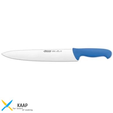 Кухонний ніж кухарський 30 см. 2900, Arcos із синьою пластиковою ручкою (292323)