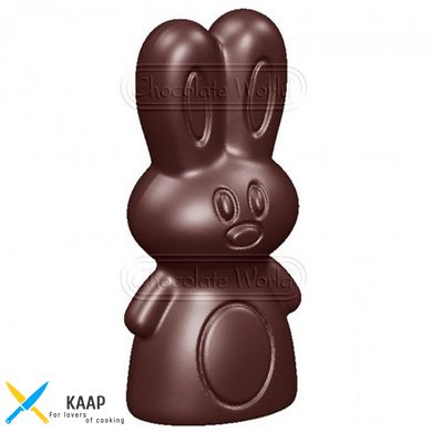 Форма для шоколаду "Зайчик" 55x25,5x10,5 мм. з полікарбонату Chocolate World