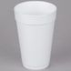 Склянка одноразова 480мл., 25 шт. спінений полістирол, білий Dart 16J16