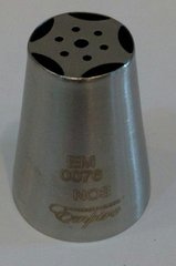 Насадка кондитерська нержавіюча "Відкритий тюльпан" H 42 мм (шт)
