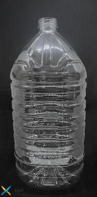 Бутылка-бутыль одноразовая 10 л крышка 48 мм прозрачная (без крышки)