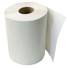 Полотенце бумажное рулон однослойное d=18,5 cм 150 м белые