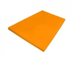 Доска разделочная 40х30х3 см. Durplastics, полиэтиленовая, оранжевая (PE5NAR40303)