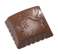 Форма для шоколаду "Колібри" 30,5 x27, 5x14, 5 мм., 21 шт., 10 гр. з полікарбонату Chocolate World