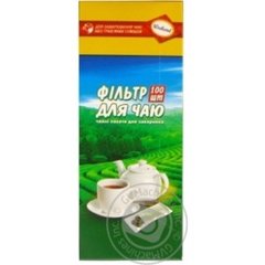 Фильтр-пакеты для заваривания чая в чашке 100 шт
