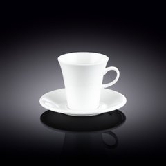 Чашка кавова&блюдце Wilmax 160 мл