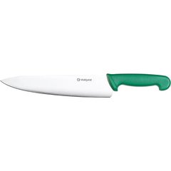 Кухонний ніж кухарський 25 см. Stalgast із зеленою пластиковою ручкою (281252)