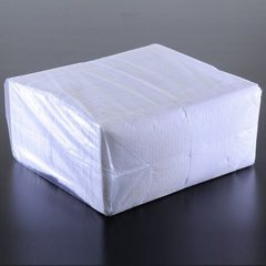 Серветка паперова барна 1-слорова 24х24 см. 500 шт/уп біла
