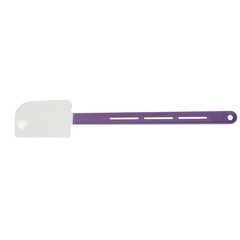 Лопатка кондитерська 40 см. силіконова, з гіпоалергенною фіолетовою ручкою Winco
