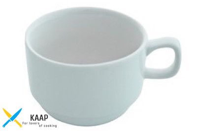 Чашка 250мл. фарфоровая, белая Aspen, FoREST