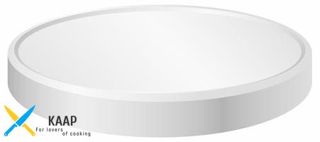 Крышка для стакана-контейнера 1 л 118 мм пластиковая белая (код: CM9, CM10, C99, C0)